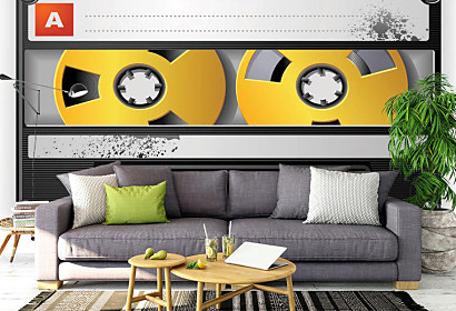 Fototapeta Audio kazeta retro
